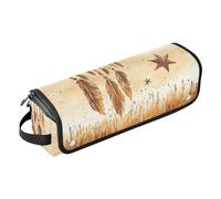 FRODOTGV Organiseur 2 en 1 pour outils capillaires - Étui de transport portable avec tapis en fer pour outils chauds, fer à friser, fers plats, volumateur de cheveux, cowboy occidental, attrape-rêves,