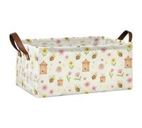 FRODOTGV Paniers de rangement pliables pour l'organisation de la maison Aquarelle Bee Hive-S