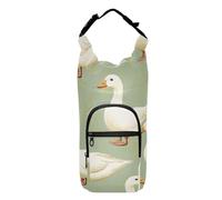 FRODOTGV Petit sac à dos mignon vert sauge avec porte-bouteille d'eau léger isotherme pour bouteille d'eau de randonnée, porte-bouteille d'eau pour bouteilles de 50/61/81/1,2 l