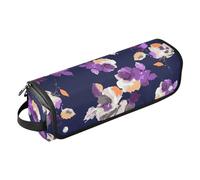 FRODOTGV Petit sac de voyage à motif floral coloré avec tapis en fer, étui de transport pour fer à friser plat, organiseur étanche pour fers plats, lisseurs, fers à friser, Motif floral coloré, 1 Size