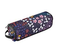 FRODOTGV Petit sac de voyage coloré Liberty Blooming pour outils de cheveux avec tapis amovible résistant à la chaleur étui de transport fer à friser plat étanche organisateur pour outils chauds fer à