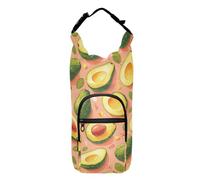 FRODOTGV Porte-bouteille d'eau en forme de cactus blanc et orange pour la marche - Léger - Isotherme - Convient aux bouteilles de 50/61/81/1,2 l