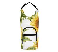 FRODOTGV Porte-bouteille d'eau rétro avec poche pour téléphone portable et porte-bouteille pour randonnée, convient aux bouteilles de 50/61/81/1,2 l