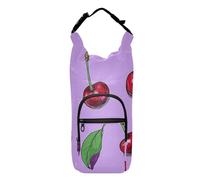 FRODOTGV Porte-bouteille isotherme polyvalent pour bouteille d'eau rouge cerise violet pour bouteilles d'eau de 50/61/80/1,2 l