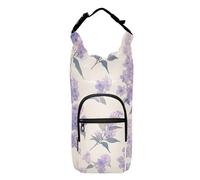 FRODOTGV Porte-bouteilles avec cordon de serrage facile à transporter avec sangle pour bouteilles de 50/61/81/1,2 l - Violet clair