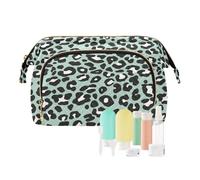 FRODOTGV Sac à cosmétiques, coloré et drôle, motif léopard, sac de voyage cosmétique, sac de voyage, porte-monnaie pour femme, accessoires de, Motif léopard coloré et amusant, 1 Size