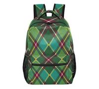 FRODOTGV Sac à dos d'école léger et portable avec détails en maille respirante pour élèves scolaires, taille S, Anderson Tartan, M, Décontracté