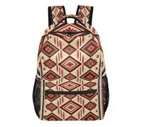 FRODOTGV Sac à dos d'école multi-poches en tissu sergé polyester pour adolescents, garçons, filles, camping, tourisme, taille S, Art abstrait du sud-ouest, S, Décontracté