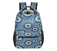 FRODOTGV Sac à dos d'écolier structuré de forme standard avec doublure intérieure peau de pêche pour élèves du primaire du secondaire usage quotidien Taille S, Orbes de Pâques, S, Décontracté