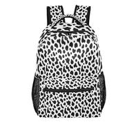 FRODOTGV Sac à dos d'étudiant structuré de forme debout réglable avec bretelles rembourrées pour adolescents, garçons et filles, petites excursions d'une journée, taille S, imprimé vache, S