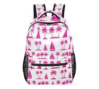 FRODOTGV Sac à dos d'extérieur 1 principale, 2 côtés, 1 fermeture éclair avant et 4 poches intérieures, tissu sergé de polyester pour élèves du primaire et du secondaire, navette scolaire, taille S