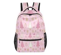 FRODOTGV Sac à dos d'extérieur de forme ferme vide avec détails en maille respirante pour élèves du primaire et du secondaire - Taille S, Pin pastel, M, Décontracté