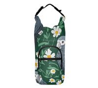FRODOTGV Sac à dos fonctionnel à cordon de serrage avec poches et porte-bouteille d'eau pour la randonnée, convient aux bouteilles de 50/61/81/1,2 l