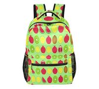 FRODOTGV Sac à dos léger et portable avec détails en maille respirante pour enfants et adolescents de 7 à 18 ans - Taille S, Fruits mélangés, S, Décontracté