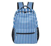 FRODOTGV Sac à dos pour enfants - Forme ferme - Design vide - Bretelles rembourrées réglables - Pour élèves du primaire et du secondaire - Usage quotidien - Taille S, Bleu/motif pois, S, Décontracté