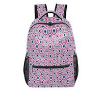 FRODOTGV Sac à dos quotidien, 1 principal, 2 côtés, 1 fermeture éclair avant et 4 poches intérieures, détails en maille respirante pour l'école, les trajets scolaires, taille S, Orbes de lavande, S