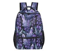 FRODOTGV Sac à dos quotidien 1 principal, 2 côtés, 1 fermeture éclair avant et 4 poches intérieures, tissu sergé de polyester pour adolescents, garçons et filles, petites excursions d'une journée