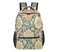 FRODOTGV Sac à dos quotidien 1 principal, 2 côtés, 1 fermeture éclair avant et 4 poches intérieures, tissu sergé de polyester pour adolescents, garçons et filles, petites excursions d'une journée