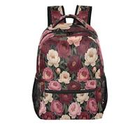 FRODOTGV Sac à dos quotidien 1 principal, 2 côtés, 1 fermeture éclair avant et 4 poches intérieures, tissu sergé de polyester pour adolescents, garçons et filles, petites excursions d'une journée