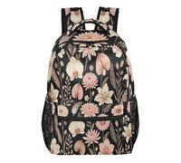 FRODOTGV Sac à dos quotidien 1 principal, 2 côtés, 1 fermeture éclair avant et 4 poches intérieures, tissu sergé de polyester pour adolescents, garçons et filles, petites excursions d'une journée