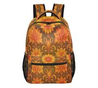 FRODOTGV Sac à dos quotidien 1 principal, 2 côtés, 1 fermeture éclair avant et 4 poches intérieures, tissu sergé de polyester pour adolescents, garçons et filles, petites excursions d'une journée
