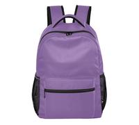 FRODOTGV Sac à dos quotidien léger et portable avec doublure intérieure en peau de pêche pour écoliers usage quotidien Taille S, Prune royale, M, Décontracté