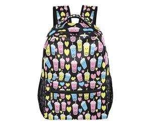FRODOTGV Sac à dos quotidien structuré en tissu sergé de polyester de forme standard pour enfants et adolescents de 7 à 18 ans - Activités de plein air - Taille S, Boba Hearts, M, Décontracté