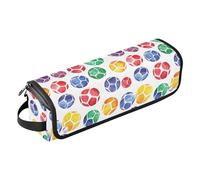 FRODOTGV Sac de voyage avec motif coloré caméléons mignons pour outils de cheveux avec coussinet résistant à la chaleur pour femmes étui de transport étanche pour fers plats, fers à lisser, Ballon de