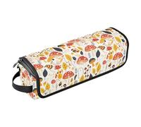 FRODOTGV Sac de voyage portable pour fer à friser avec tapis en fer à repasser, organisateur d'accessoires de coiffure pour fers plats, lisseurs, champignons et escargots rétro de conte de fées