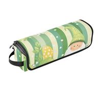 FRODOTGV Sac de voyage pour le jour de Pâques, les œufs de Pâques, les feuilles, les œufs, les cheveux, les outils de voyage et tapis résistant à la chaleur, étui de voyage imperméable pour fer à