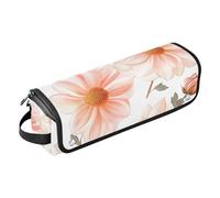 FRODOTGV Sac de voyage pour outils capillaires pour femme - Double couche - Organiseur portable pour fers plats, lisseurs, fers à friser, pivoines mignonnes - Gris, 05, 1 Size