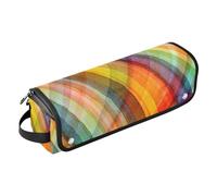 FRODOTGV Sac de voyage pour outils de cheveux - Motif tartan abstrait - Imperméable - Organiseur de voyage pour fers plats, fers à lisser, fers à friser, Tartan aquarelle abstrait, 1 Size