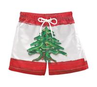 FRODOTGV Short de bain garçon 2 à 12 ans, Drapeau Liban République libanaise, 4 ans