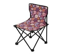 FRODOTGV Spring Flowers Dahlia Lavender Oberonia Bordeaux Chaises de camping pliables légères et portables pour adultes Sac de transport inclus Chaises de pelouse pour adultes Robuste pour extérieur