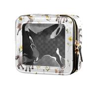 FRODOTGV Taxi Cars Trousse de maquillage de voyage Blanc transparent, 15, 1 Size