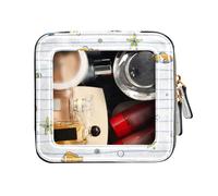 FRODOTGV Trousse de maquillage transparente avec étoiles de mer, animaux marins, océans, petites trousses de toilette pour sac à main, Étoile de mer Animal Mer Océan Life, 1 Size