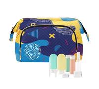 FRODOTGV Trousse de toilette légère avec concept abstrait pour aire de jeux et accessoires de voyage, Aire de jeux graphique concept abstrait, 1 Size