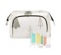 FRODOTGV Trousses de toilette, motif saison de Noël, trousse cosmétique pour sac à main, sacs cosmétiques portables pour sac à main, trousse de toilette de voyage, Motif de la saison de Noël, 1 Size