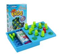 Frog Checkers Game - Wordless Logic Puzzle for Children 3+