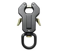 Frog Clip - Broche de laisse pour chien | Blocage en aluminium Space Buckle-Huthuty Rapid Relipe Rusts Collier de chiot résistant aux chiens Force de traction : 300 kg p, A, Consulte la descripción