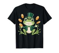 Frog Coins Manifeste de Richesse Irlandais pour la Saint-Patrick T-Shirt