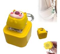 Frog Croaking Fidget Toy, Rechargeable Frogs Keychain, Frog Croaking Stress Reliever with Colorful Lights, Toy Keychain, Fun & Portable Anxiety Relief Toys (1PC Duck)