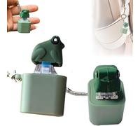 Frog Croaking Fidget Toy, Rechargeable Frogs Keychain, Frog Croaking Stress Reliever with Colorful Lights, Toy Keychain, Fun & Portable Anxiety Relief Toys (2PC Frog)