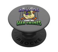 Frog Goose Meme Lets Roll Math Rocks Do War Crimes Teacher PopSockets PopGrip Adhésif