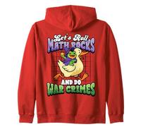 Frog Goose Meme Lets Roll Math Rocks Do War Crimes Teacher Sweat à Capuche