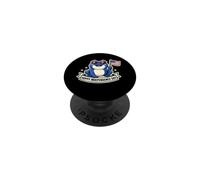Frog Hoppy Day Funny Patriotic 4 Juillet Jeu de Mots PopSockets PopGrip Adhésif