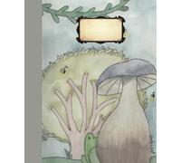 Frog in a Dark Forest Composition Journal - Wide Ruled | 120 Pages | 7.5 x 9.25 Inches