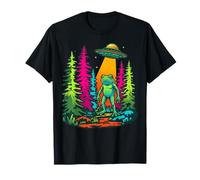 Frog Man T-Shirt de cryptozoologie forêt enlèvement Extraterrestre T-Shirt