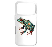 Frog Native American Indian Style Art Pacific Northwest Coque pour iPhone 17 Pro