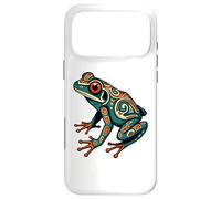Frog Native American Indian Style Art Pacific Northwest Coque pour iPhone 17 Pro Max